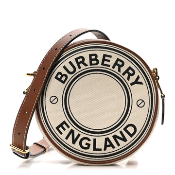 Canvas Calfskin Louise Bag Natural