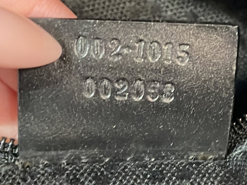 Vintage Bamboo Handle Tote Gg Nylon