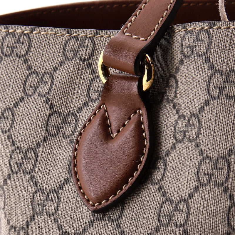 Convertible Soft Tote Gg Coated Canvas