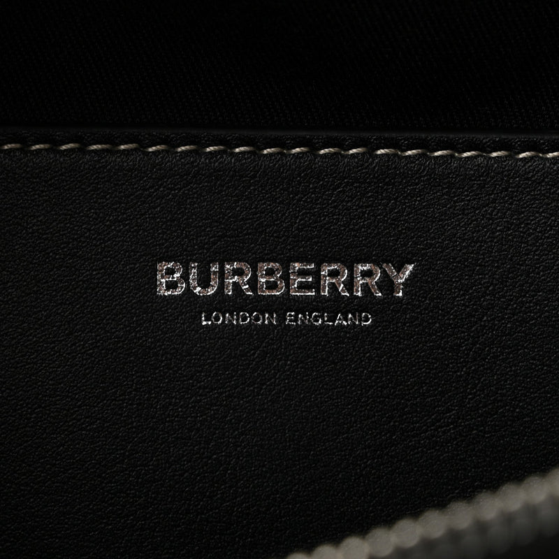 E-Canvas Check Cason Bum Bag Dark Birch