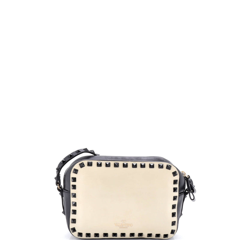 Rockstud Camera Crossbody Bag Leather