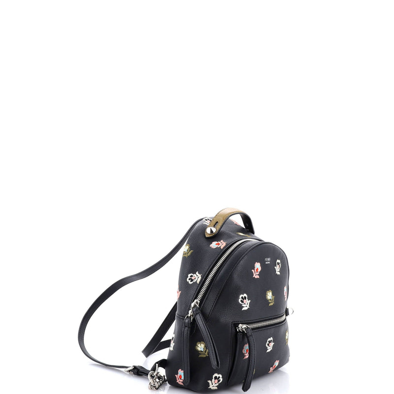 By The Way Backpack Embroidered Leather