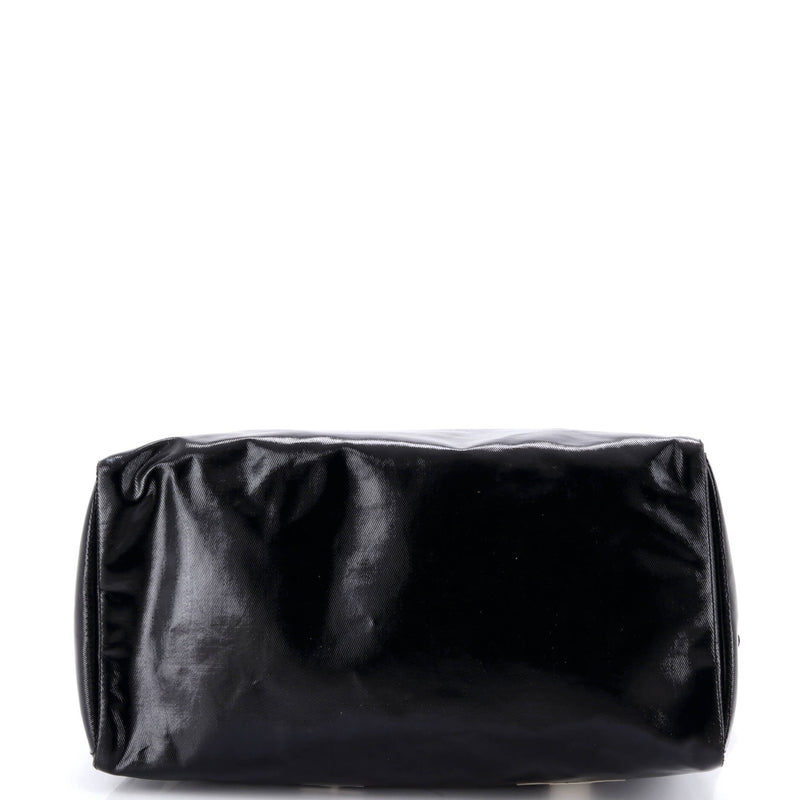 Vltn Flap Messenger Bag Coated Canvas
