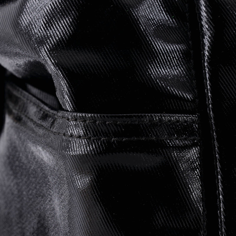 Vltn Flap Messenger Bag Coated Canvas