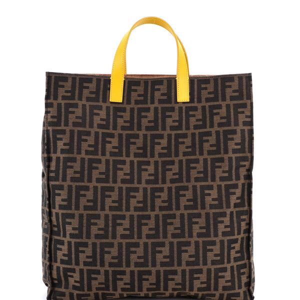 Open Shopping Tote Zucca Canvas Tall