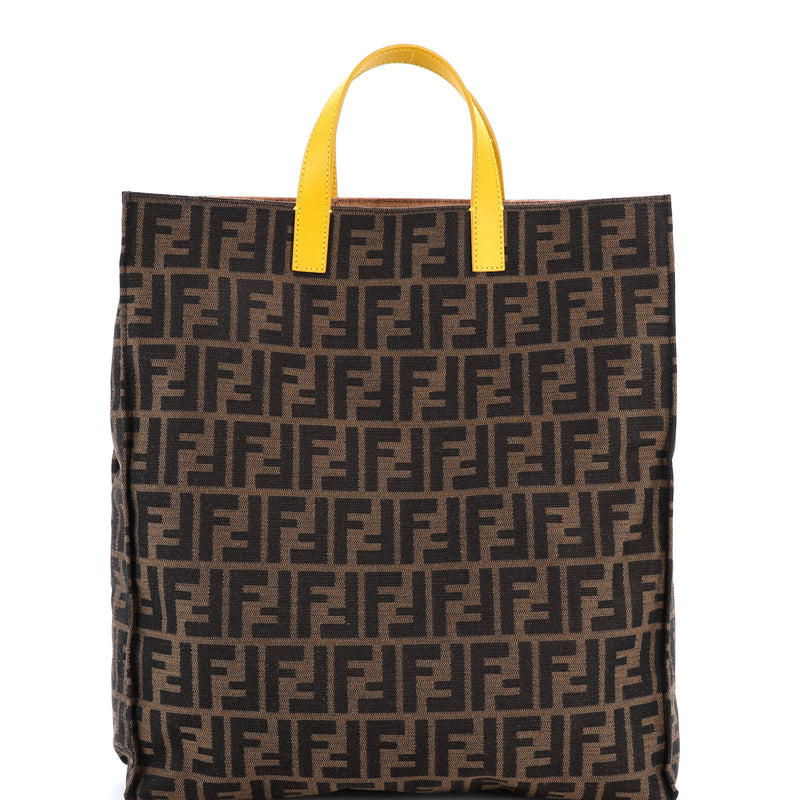 Open Shopping Tote Zucca Canvas Tall