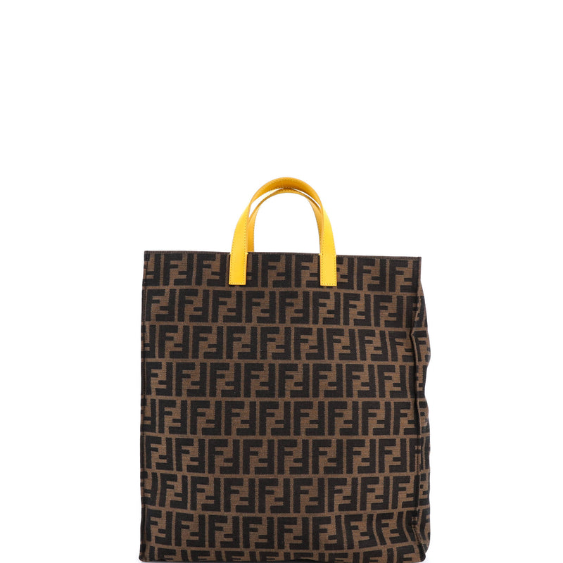 Open Shopping Tote Zucca Canvas Tall
