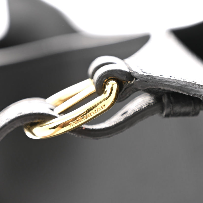 Grainy Calfskin House Check Small