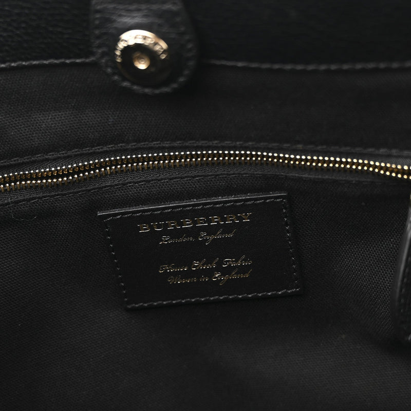 Grainy Calfskin House Check Small