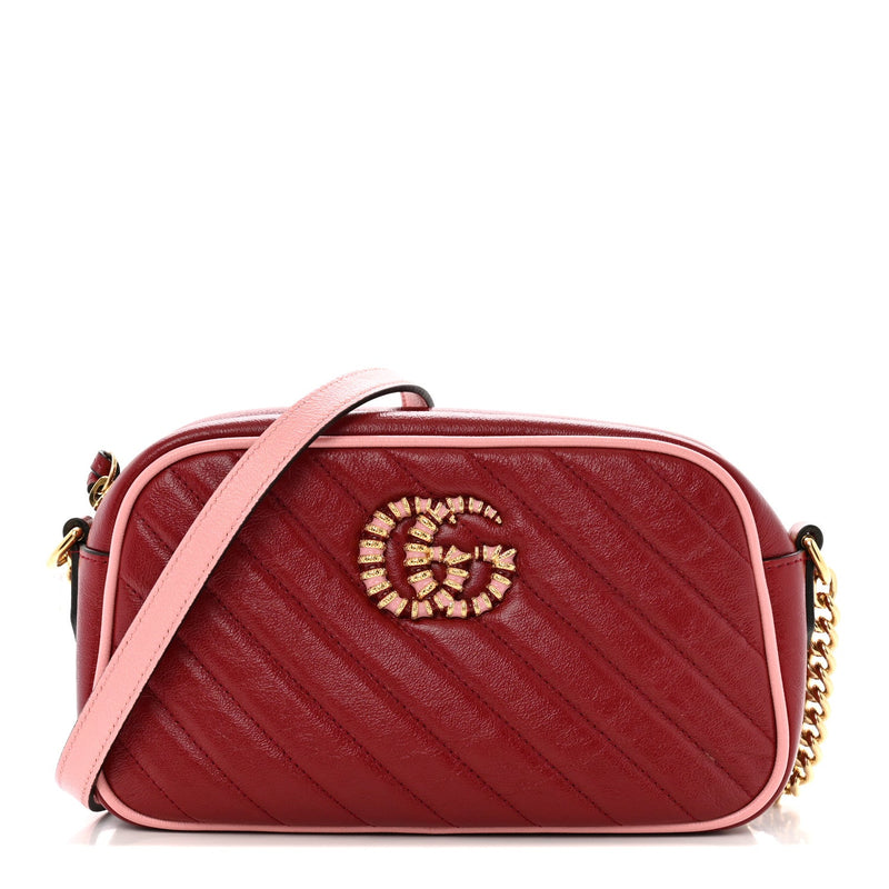 Azalea Calfskin Enamel Matelasse