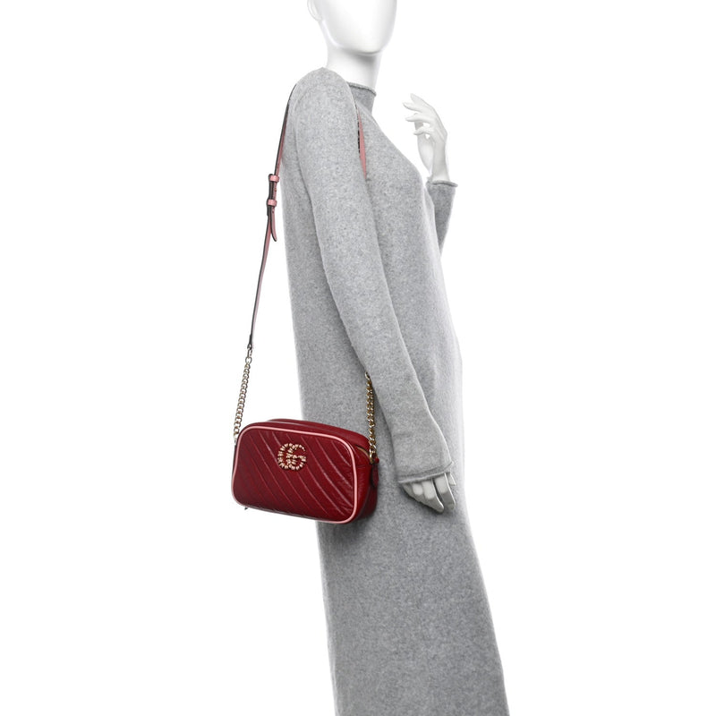 Azalea Calfskin Enamel Matelasse