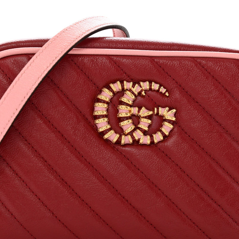 Azalea Calfskin Enamel Matelasse