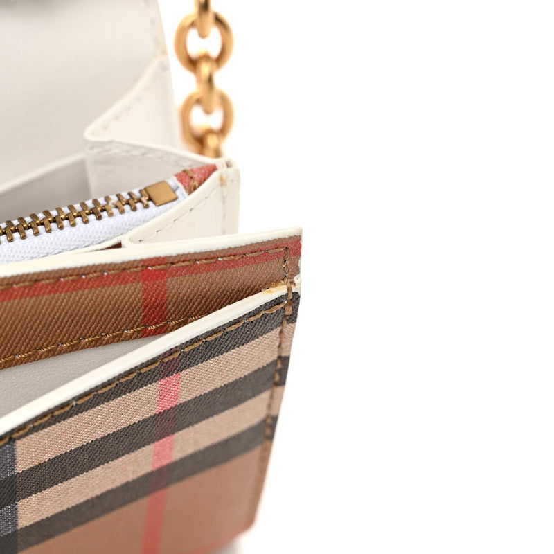 Vintage Check Henley Wallet On Chain