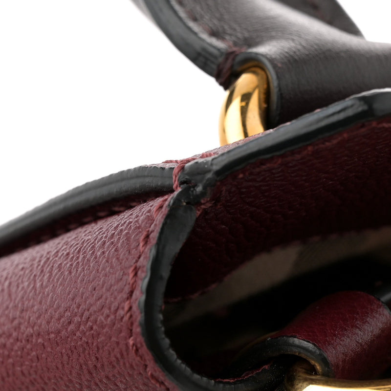 Soft Grain Calfskin Small Buckle Tote