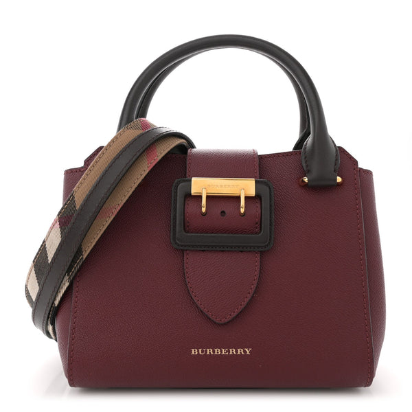 Soft Grain Calfskin Small Buckle Tote