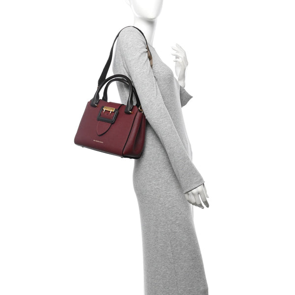 Soft Grain Calfskin Small Buckle Tote