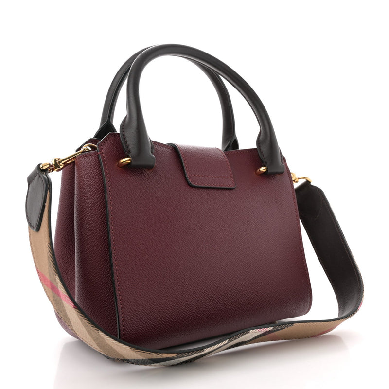 Soft Grain Calfskin Small Buckle Tote