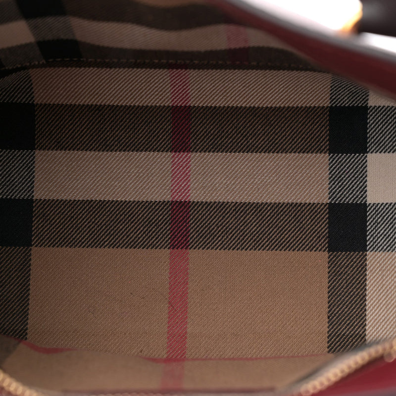 Soft Grain Calfskin Small Buckle Tote