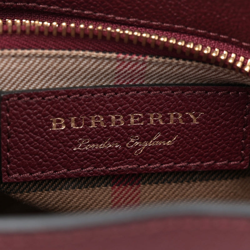 Soft Grain Calfskin Small Buckle Tote