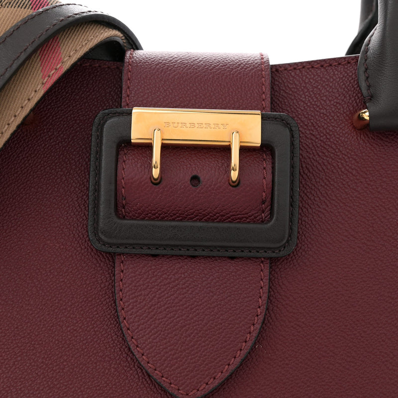 Soft Grain Calfskin Small Buckle Tote