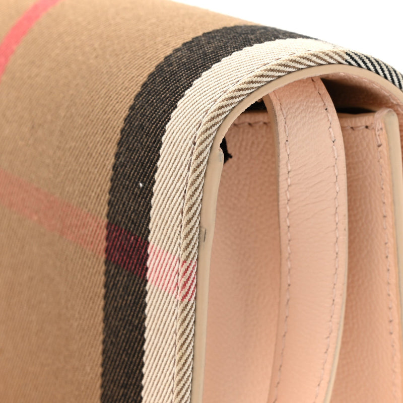 Grained Calfskin House Check Small