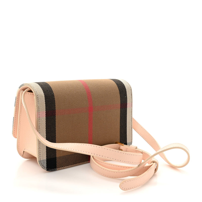 Grained Calfskin House Check Small