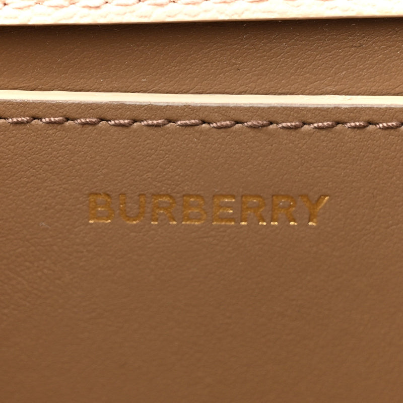 Grained Calfskin House Check Small