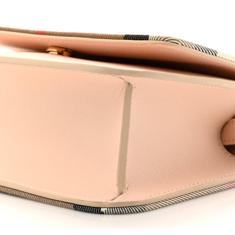 Grained Calfskin House Check Small