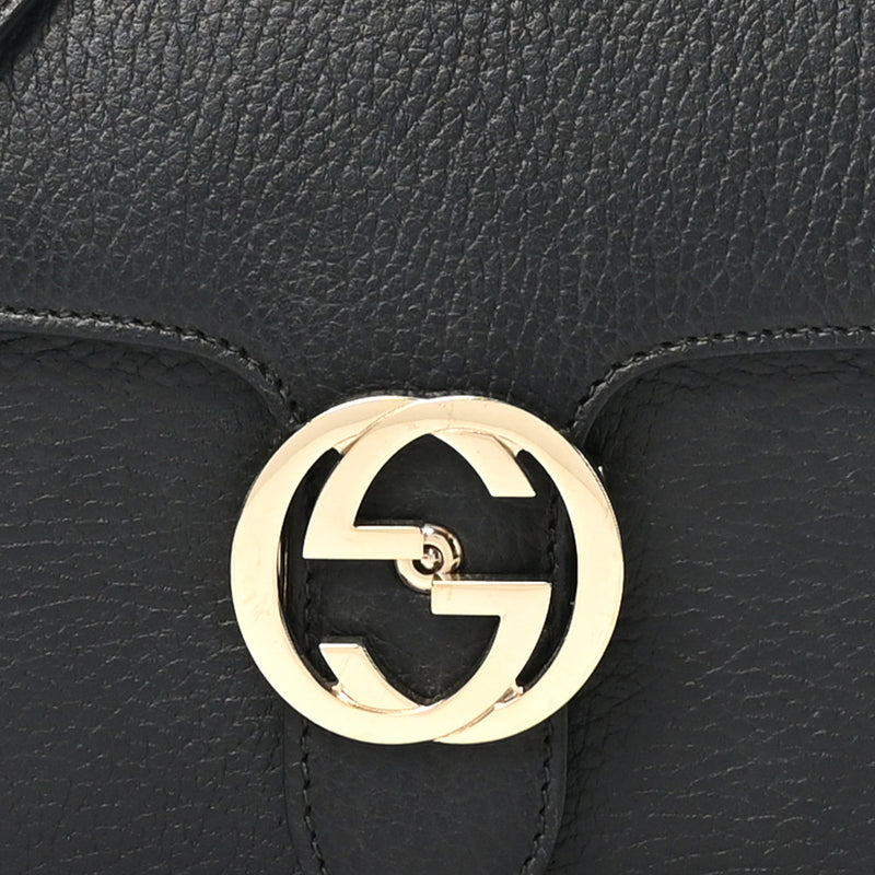 Dollar Calfskin Small Interlocking G