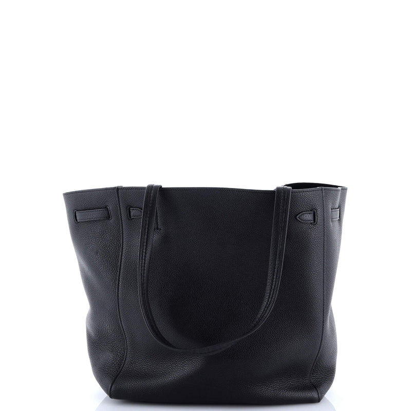 Phantom Tie Cabas Tote Leather Small