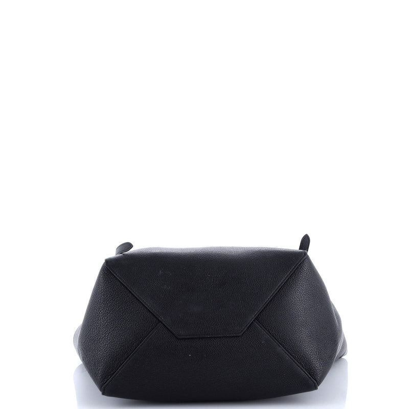 Phantom Tie Cabas Tote Leather Small