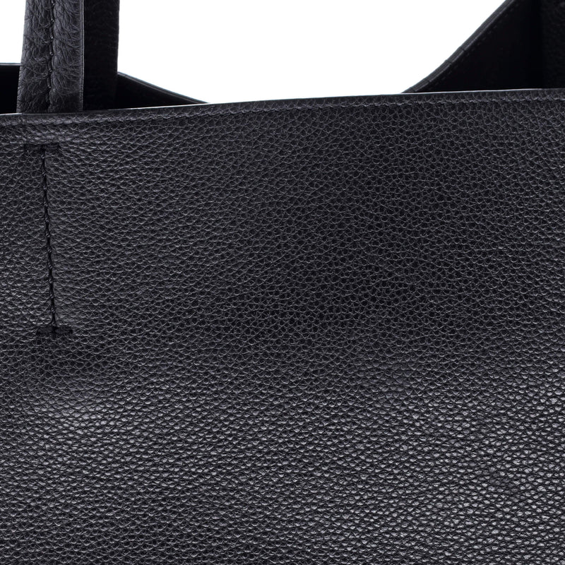 Phantom Tie Cabas Tote Leather Small