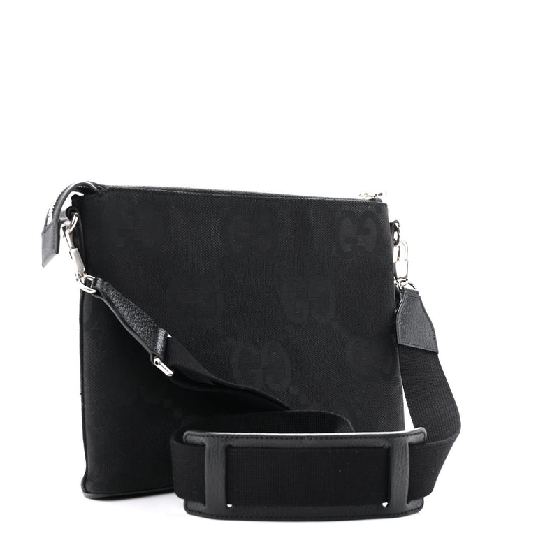 Jumbo Gg Textured Dollar Calfskin