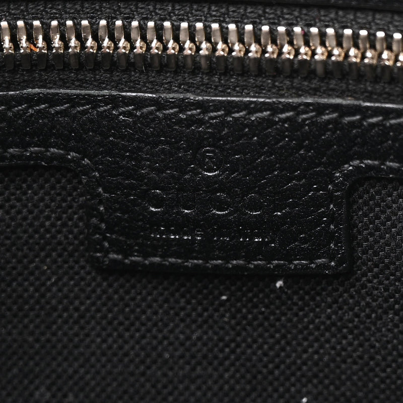 Jumbo Gg Textured Dollar Calfskin