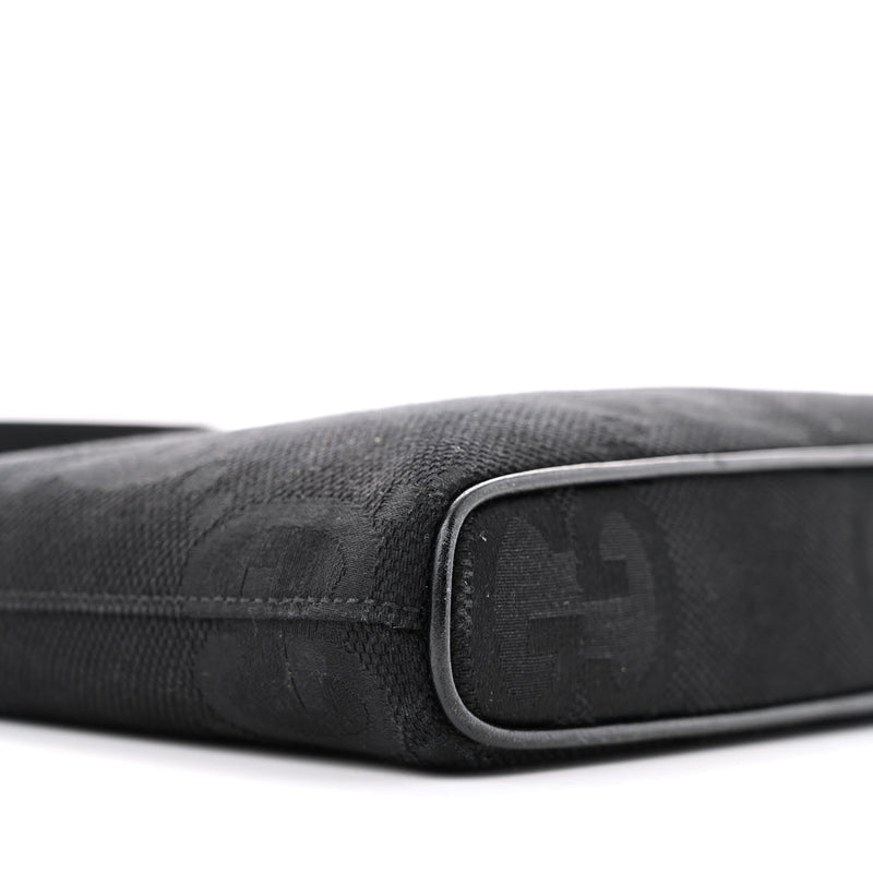 Jumbo Gg Textured Dollar Calfskin