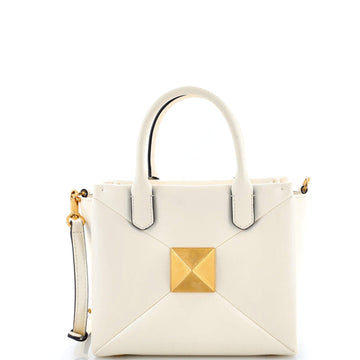 One Stud Top Handle Bag Leather Small