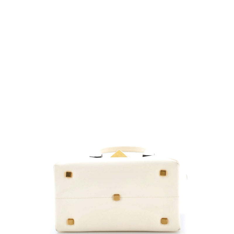 One Stud Top Handle Bag Leather Small