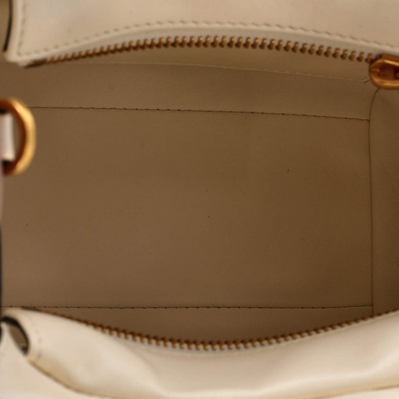 One Stud Top Handle Bag Leather Small