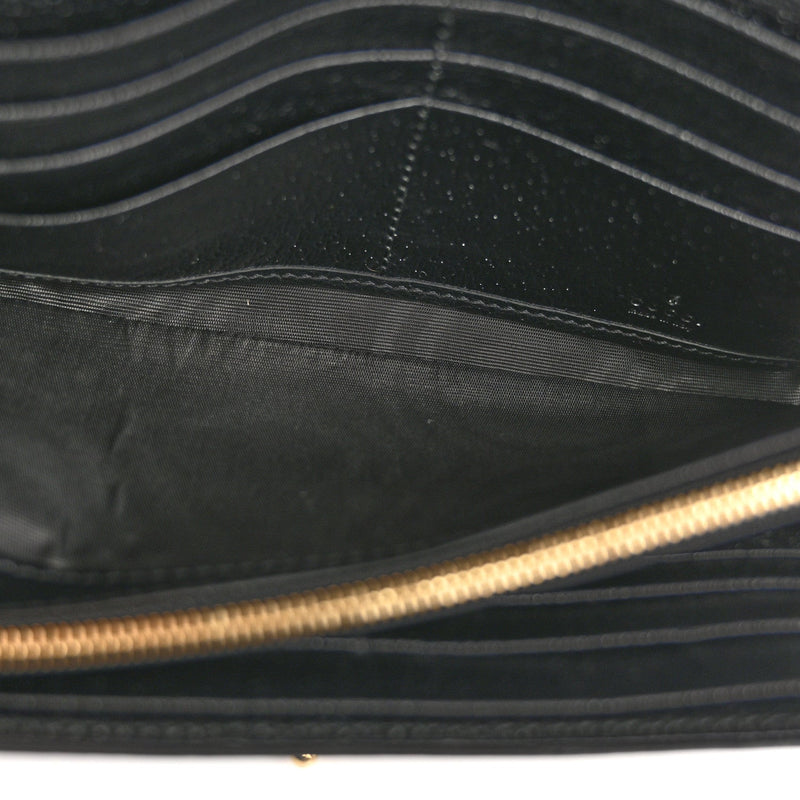 Jacquard Black Denim Gg Textured Dollar