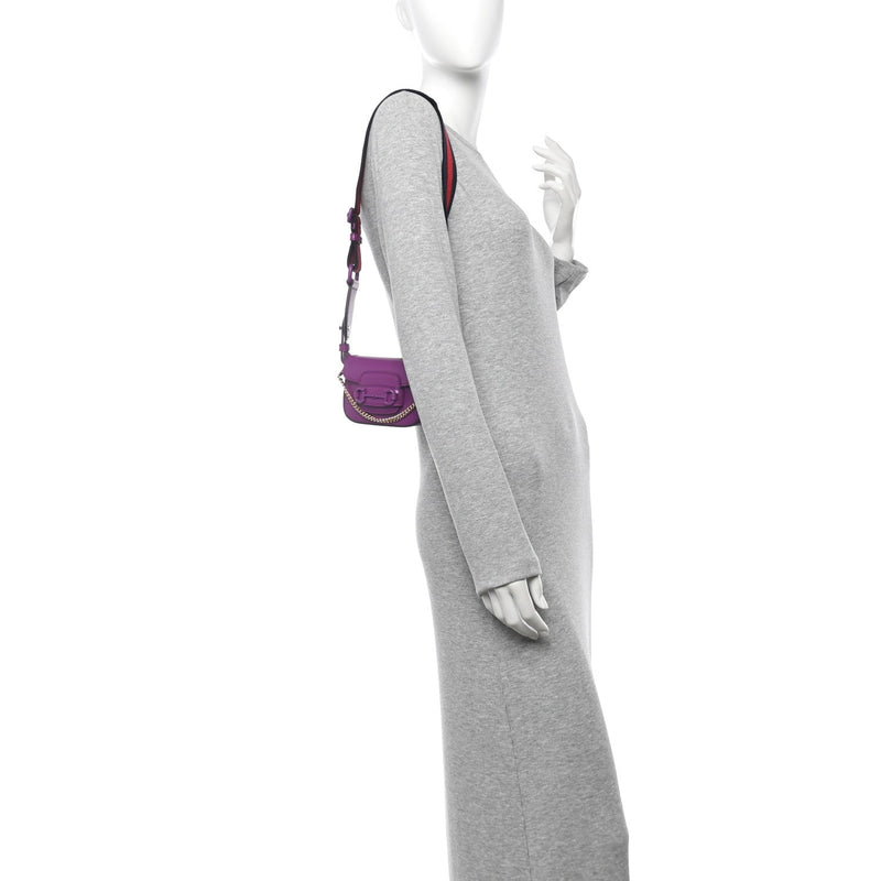 Azalea Calfskin Web Monochrome Horsebit