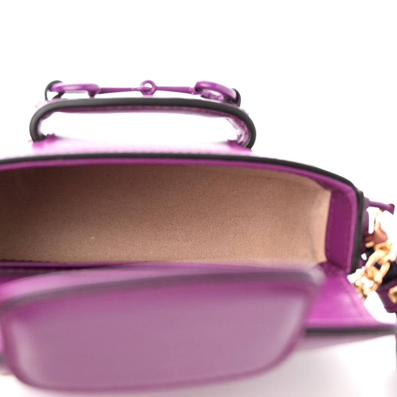 Azalea Calfskin Web Monochrome Horsebit