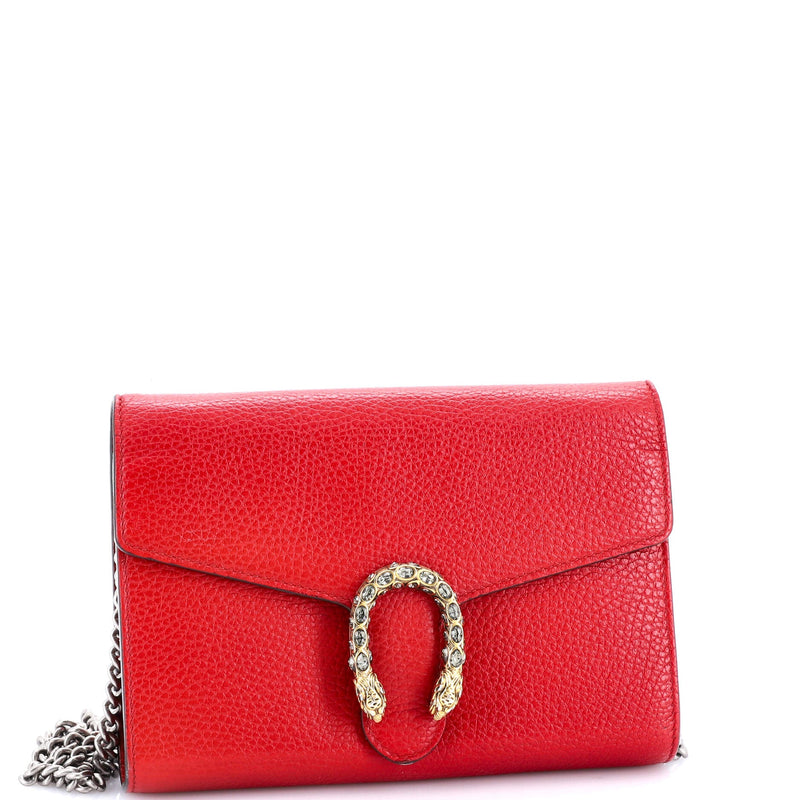 Dionysus Chain Wallet Leather With