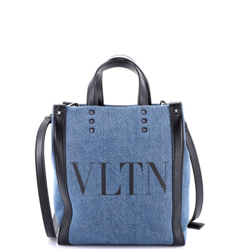 Grande Plage Vltn Tote Denim Mini