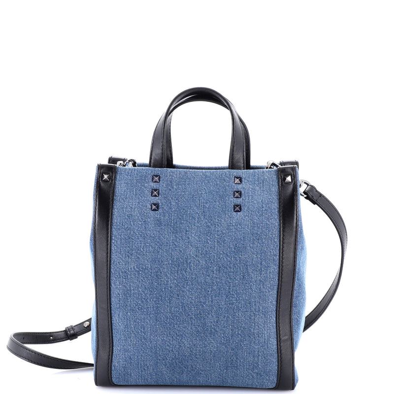 Grande Plage Vltn Tote Denim Mini
