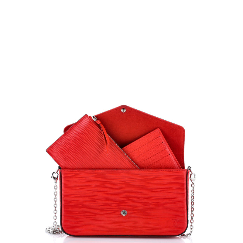 Felicie Pochette Epi Leather