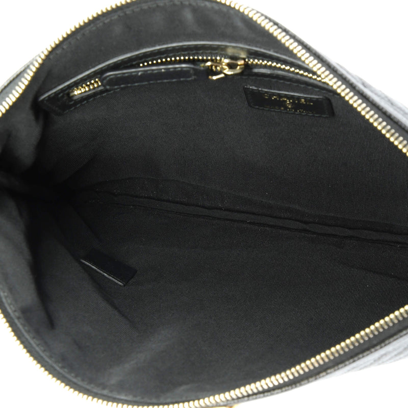 Boy O Case Clutch Chevron Caviar Medium