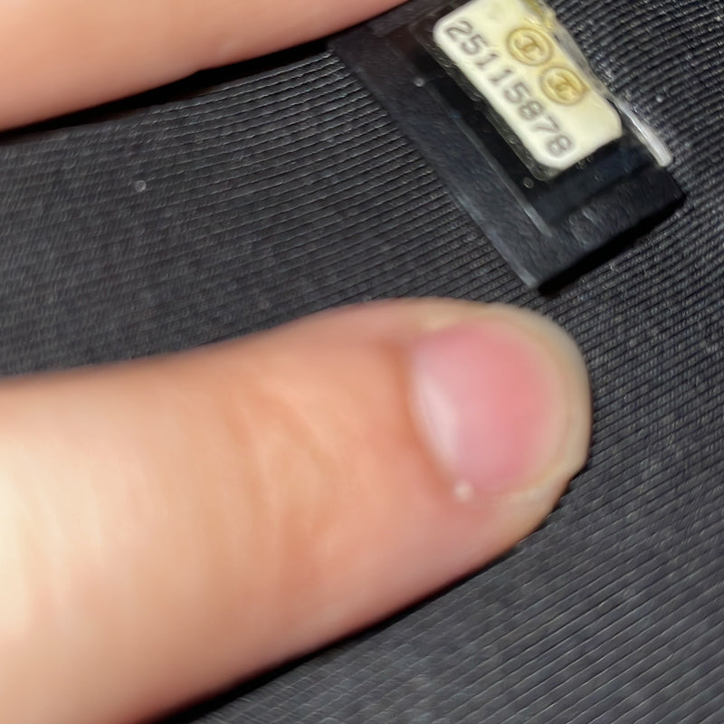 Boy O Case Clutch Chevron Caviar Medium