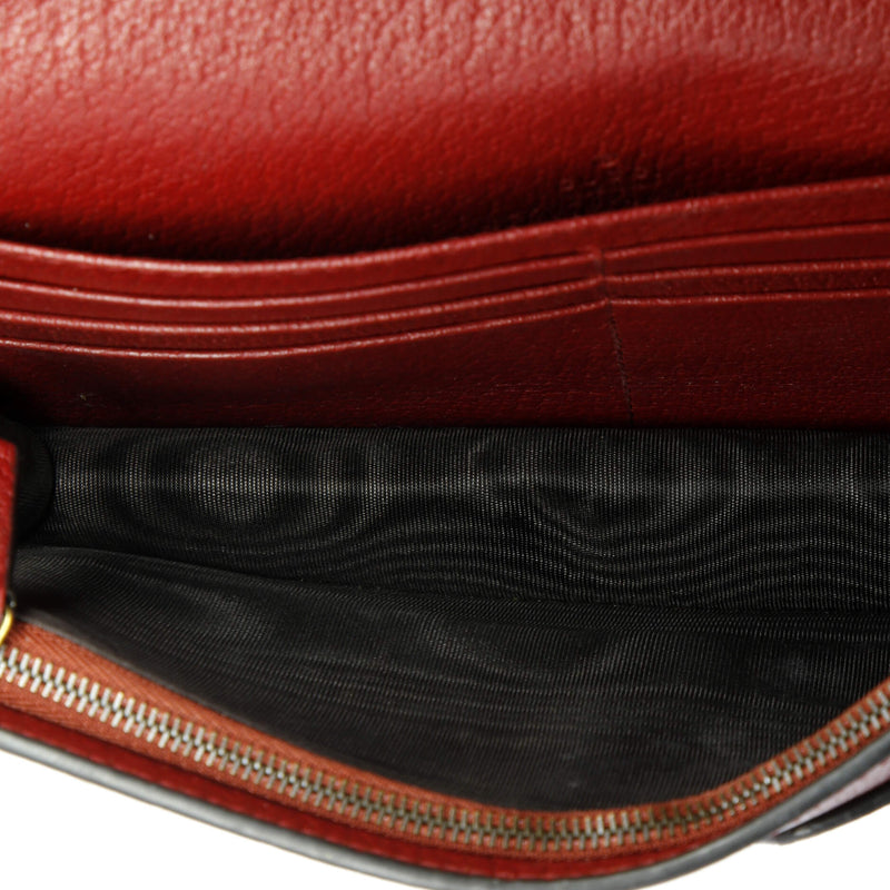 Queen Margaret Chain Wallet Gg Coated