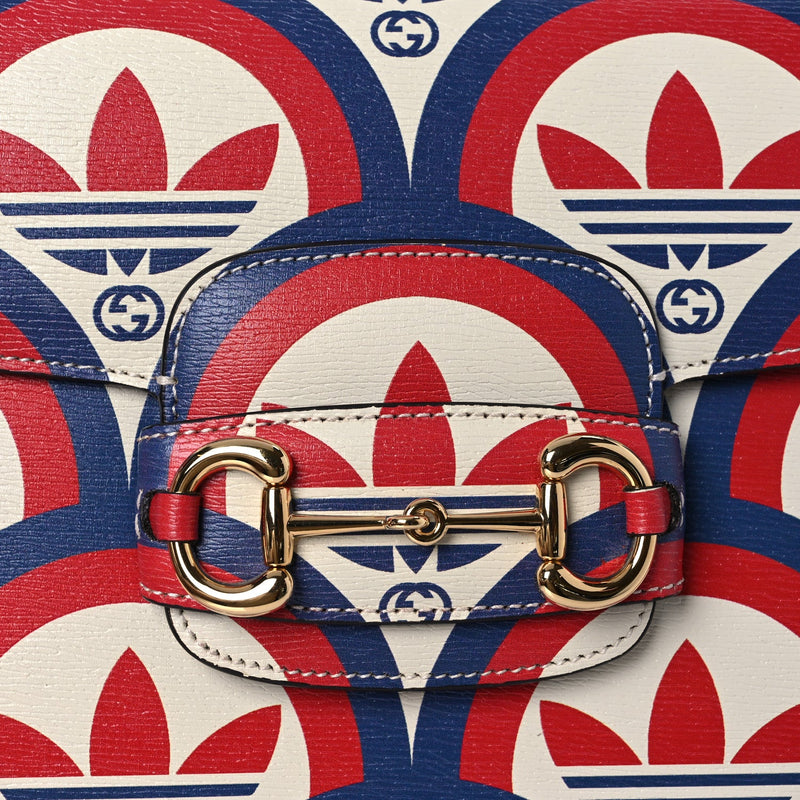 X Adidas Shangai Calfskin Web Trefoil