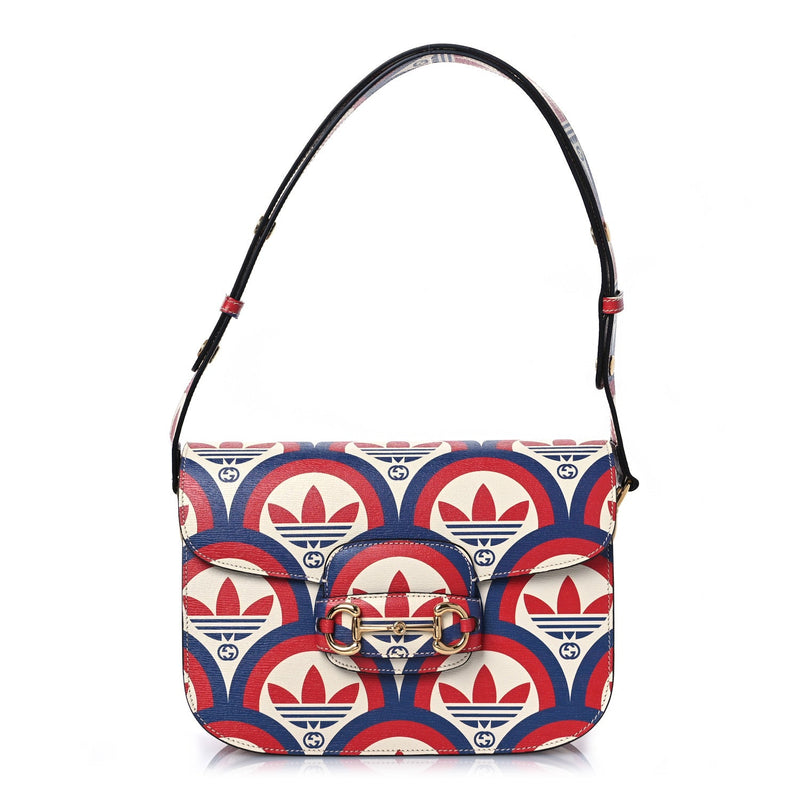 X Adidas Shangai Calfskin Web Trefoil